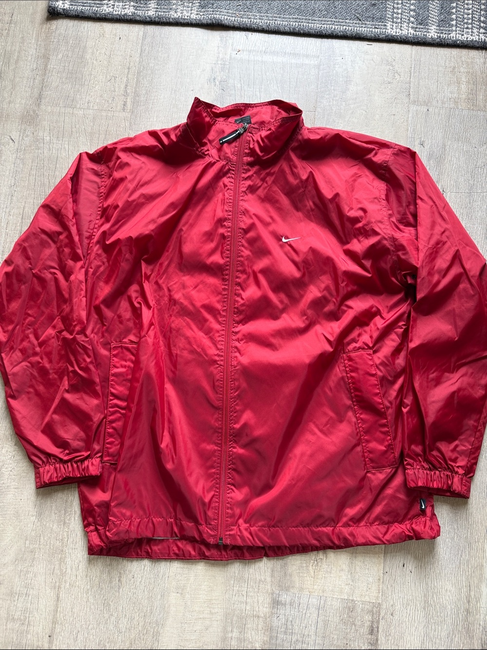 Nike Red Men's Lightweight Windbreaker Jacket